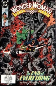 Wonder Woman #53 (1987) cover art