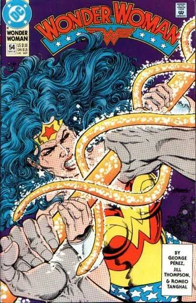 Wonder Woman #54 (1987) cover art