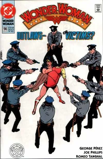 Wonder Woman #56 (1987) cover art