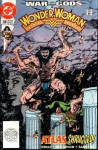 Wonder Woman #58 (1987) cover art