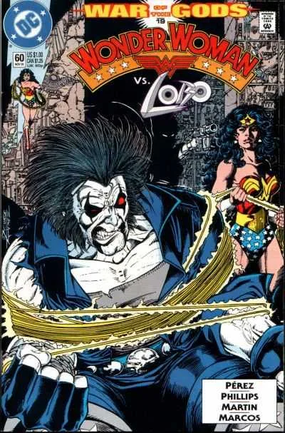 Wonder Woman #60 (1987) cover art