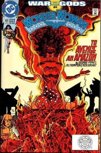 Wonder Woman #61 (1987) cover art