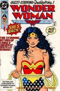 Wonder Woman #63 (1987) cover art