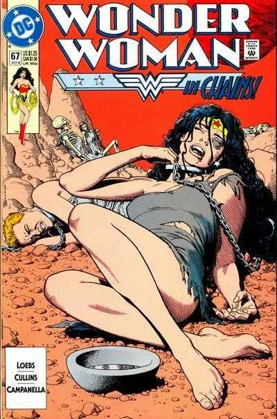 Wonder Woman #67 (1987) cover art