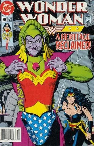 Wonder Woman #70 (1987) cover art