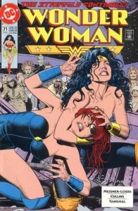 Wonder Woman #71 (1987) cover art