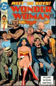 Wonder Woman #74 (1987) cover art