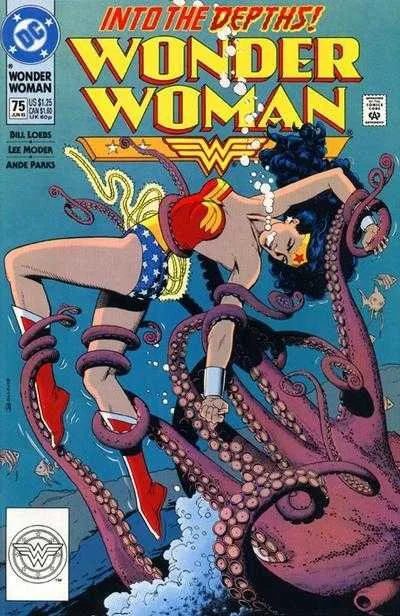 Wonder Woman #75 (1987) cover art