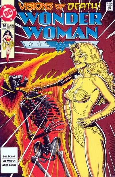 Wonder Woman #76 (1987) cover art