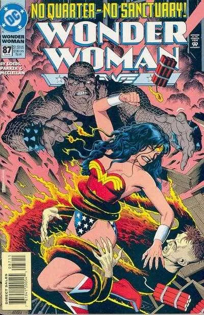 Wonder Woman #87 (1987) cover art