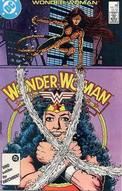 Wonder Woman #9 (1987) cover art