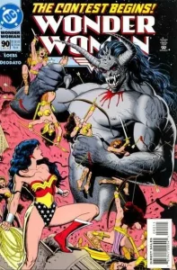 Wonder Woman #90 (1987) cover art
