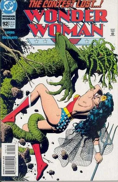 Wonder Woman #92 (1987) cover art