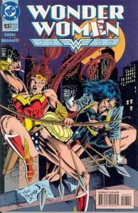 Wonder Woman #93 (1987) cover art