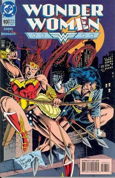 Wonder Woman #93 (1987) cover art