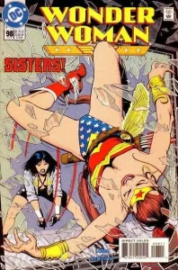 Wonder Woman #98 (1987) cover art