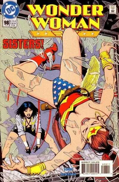 Wonder Woman #98 (1987) cover art