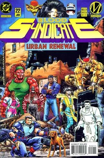 Blood Syndicate #22 (1993) cover art