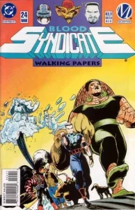 Blood Syndicate #24 (1993) cover art