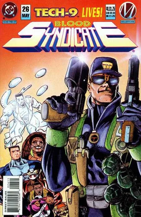 Blood Syndicate #26 (1993) cover art