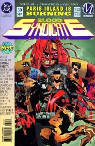 Blood Syndicate #30 (1993) cover art