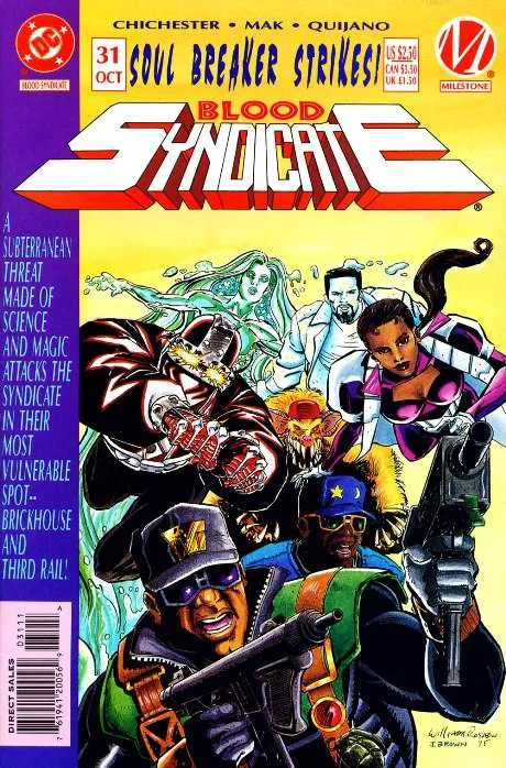 Blood Syndicate #31 (1993) cover art