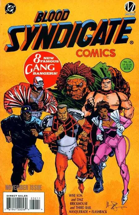 Blood Syndicate #32 (1993) cover art