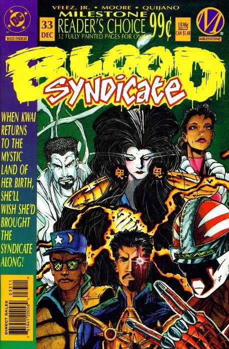 Blood Syndicate #33 (1993) cover art
