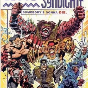 Blood Syndicate #4 (1993) cover art