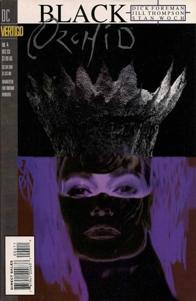 Black Orchid #4 (1993) cover art